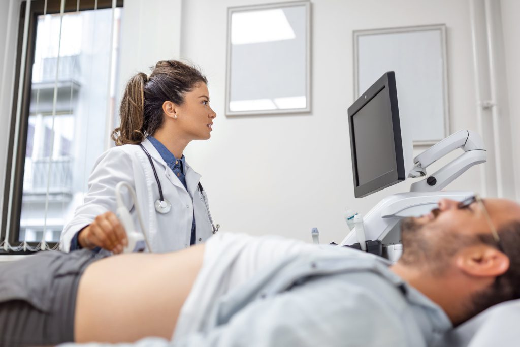 Men Abdomen ultrasound