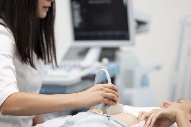 pelvic ultrasonography